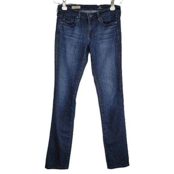 Adriano Goldschmied The Stevie Slim Straight blue jeans 26R - Picture 1 of 8
